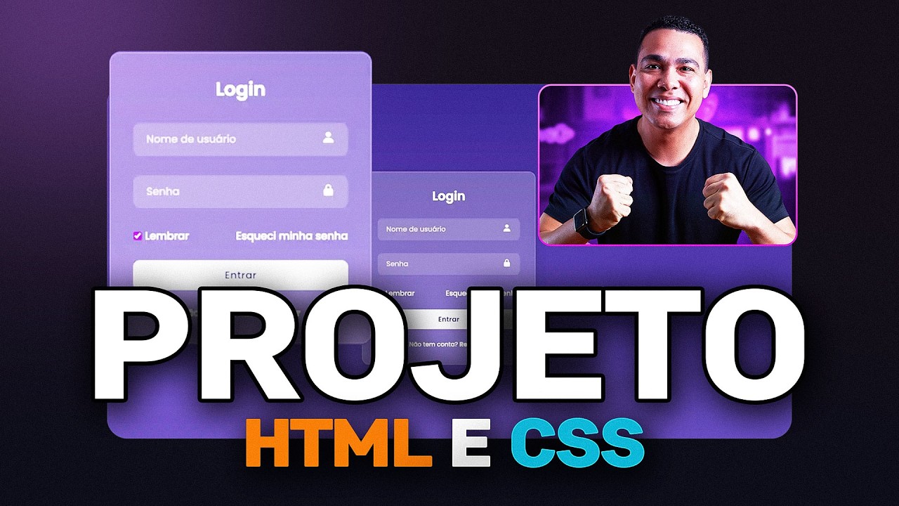 PROJETO CRIATIVO com HTML e CSS: A criação de um Login