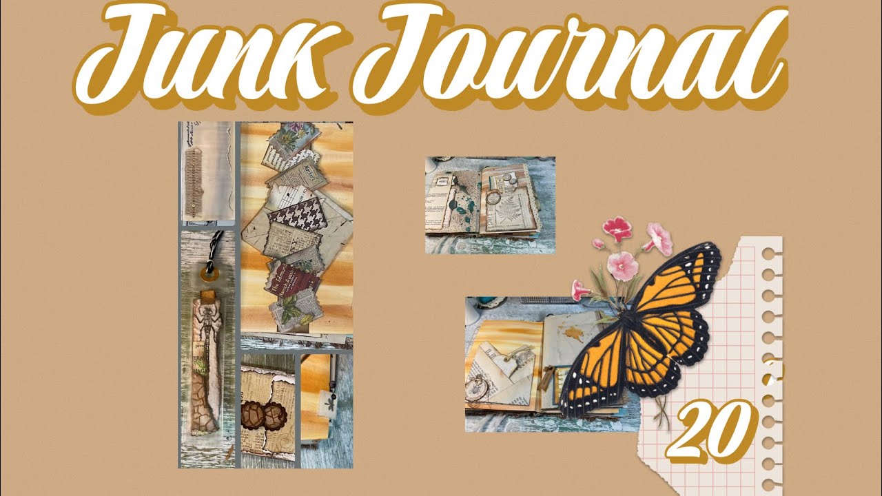 Cómo embellecer tu Junk Journal #junkjournal #scrapbooking