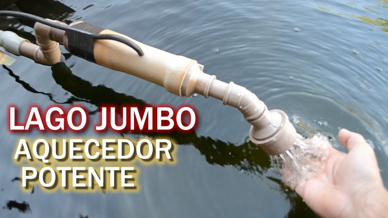 COMO FAZER AQUECEDOR POTENTE PARA LAGOS Canal Saalada