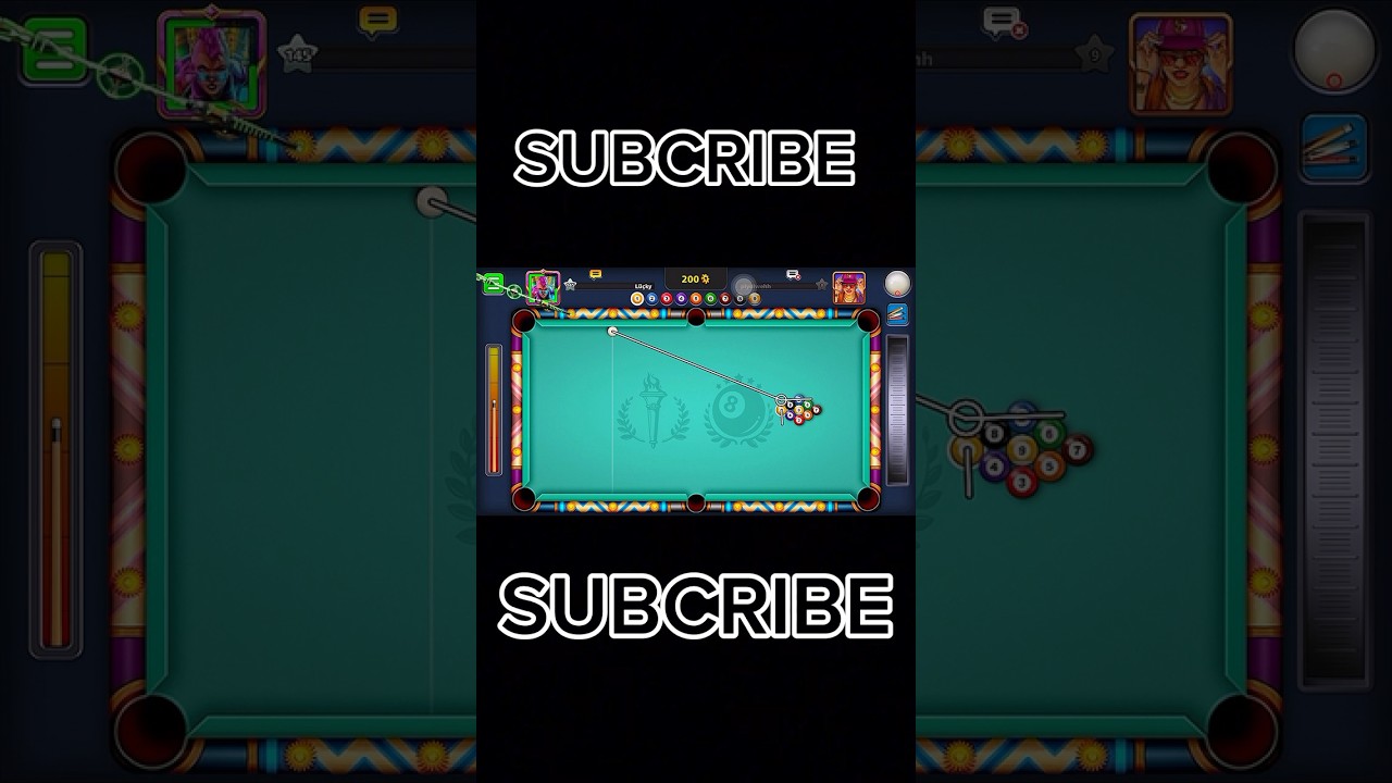 9 Ball Pool Winning Shots #8bpgiveaway #8ballpool #9balltricks #gaming #8bphack