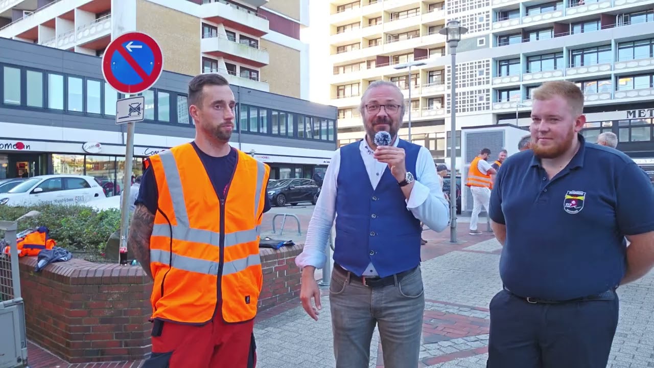 Ein Verletzter bei Großübung der Feuerwehren Westerland und Wenningstedt
