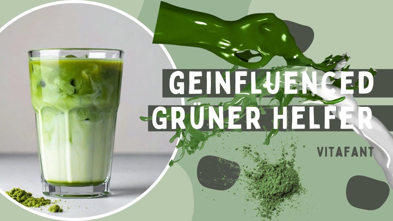 Geinfluenced | Grüner Helfer | Vitafant | Nahrungsergänzung