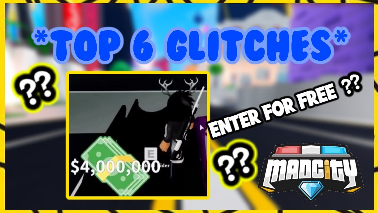 TOP 6 MAD CITY GLITCHES (Insane)