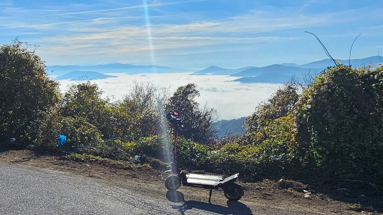 Dualtron Ultra 2 UP Escape to the Mountain with Electric Scooter
