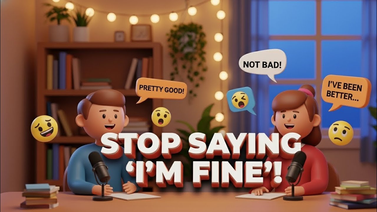Stop Saying “I’m fine” Try These Instead | Real English Conversation | English for beginners
