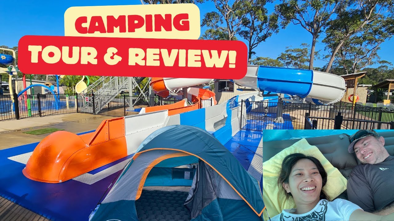 🇦🇺 Central Coast NRMA Ocean Resort Camping/Caravan Park walk around. Pools, Slides & facilities.