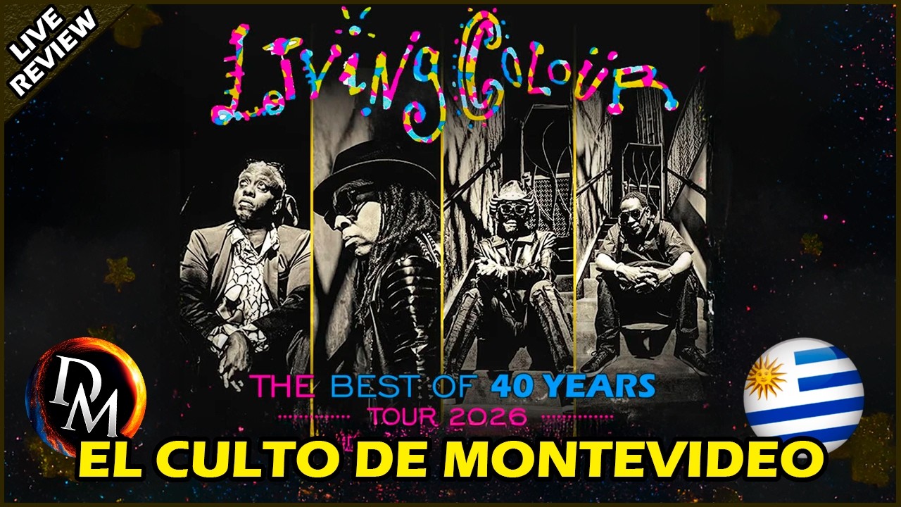 LIVING COLOUR en URUGUAY 🇺🇾 🔥Comunión de Destreza y Alma [Live Review]