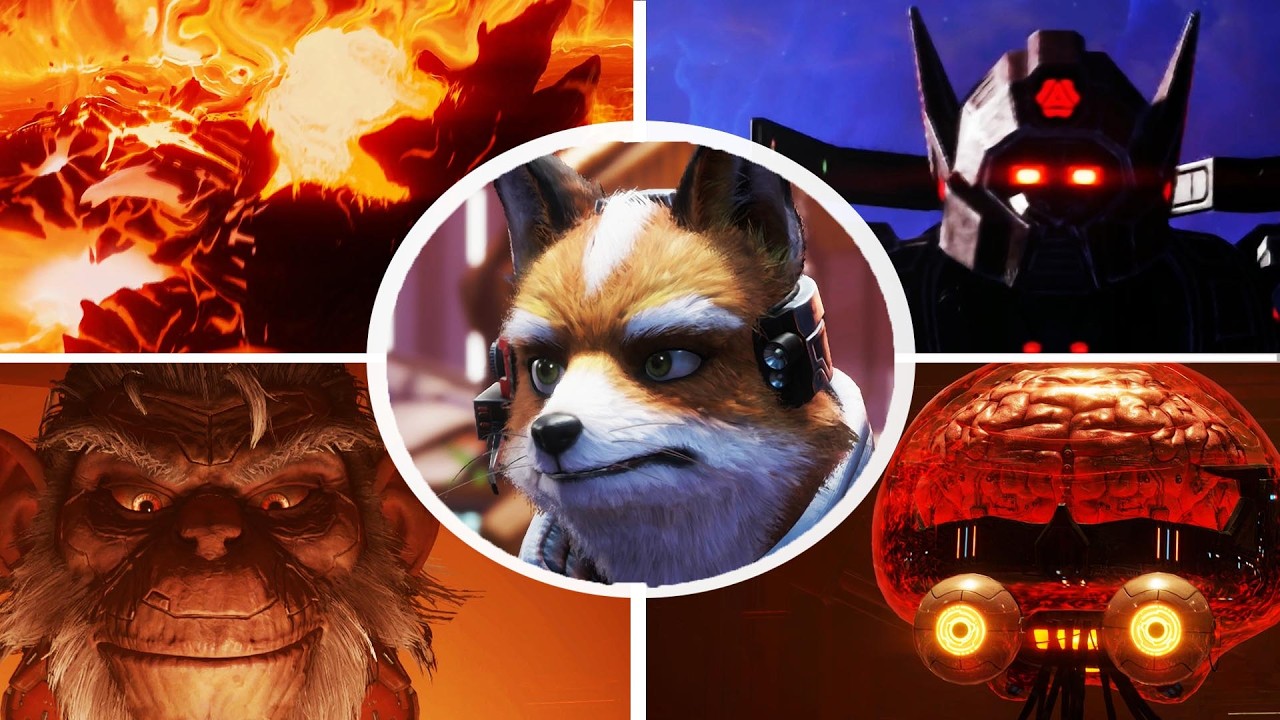 Star Fox (Switch 2) &mdash; Все боссы и концовка