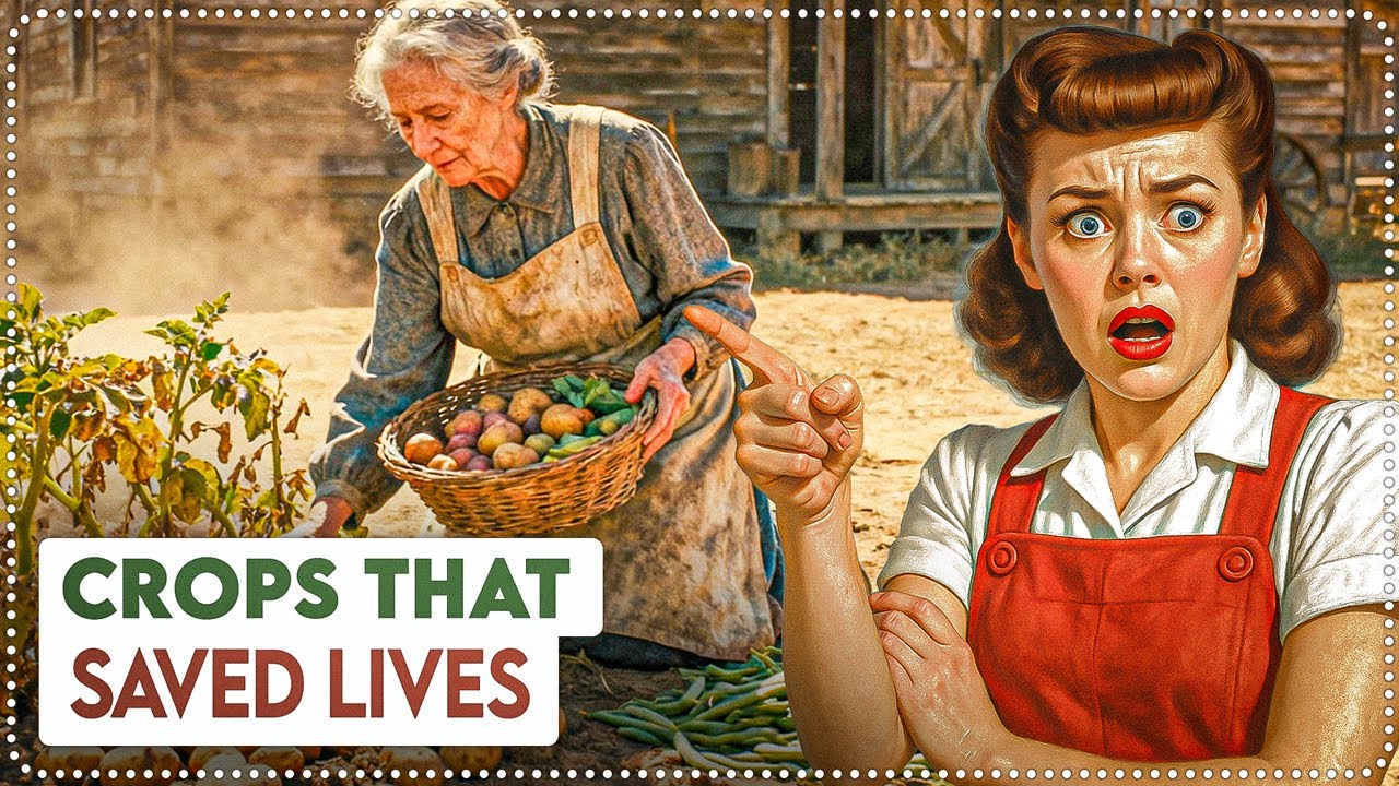 25 Forgotten Crops That Grandparents Grew to Survive the Great Depression!