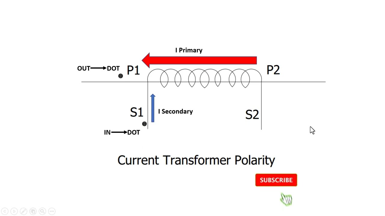 Cực tính TI | Current transformer polarity #power #electrical #transformers #currenttransformer