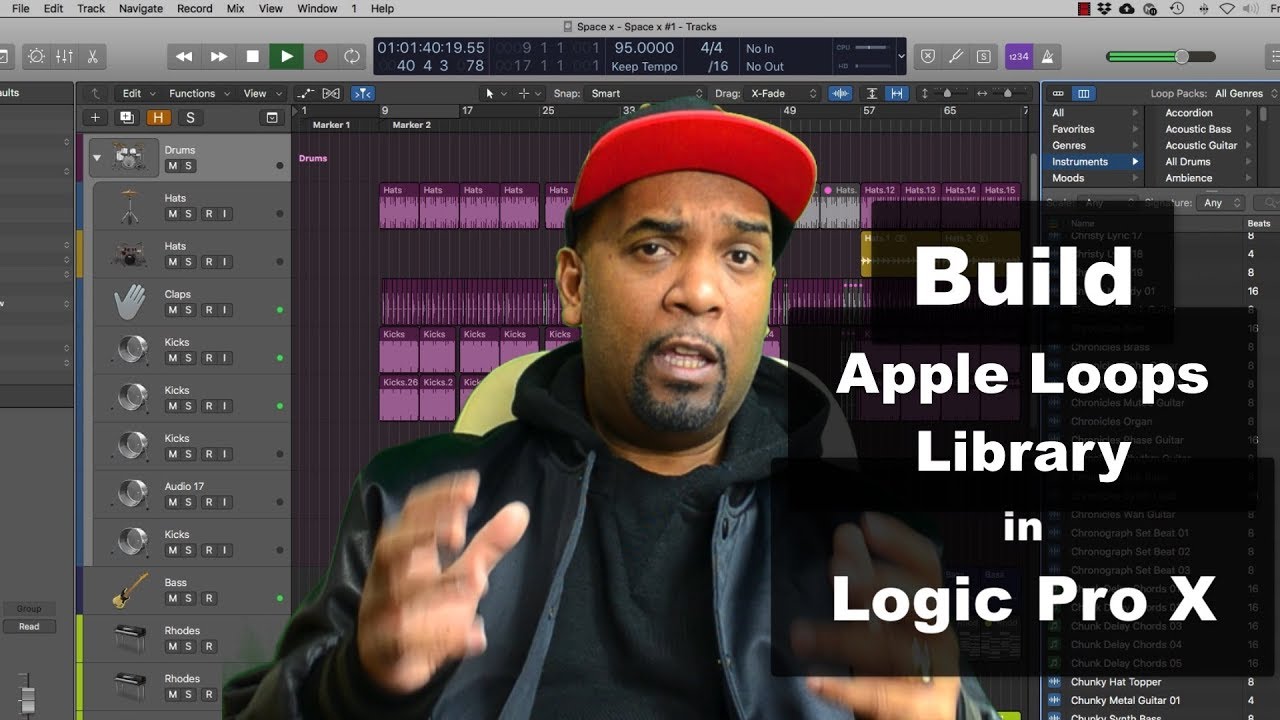 Создайте свою собственную библиотеку циклов Apple | Logic Pro X