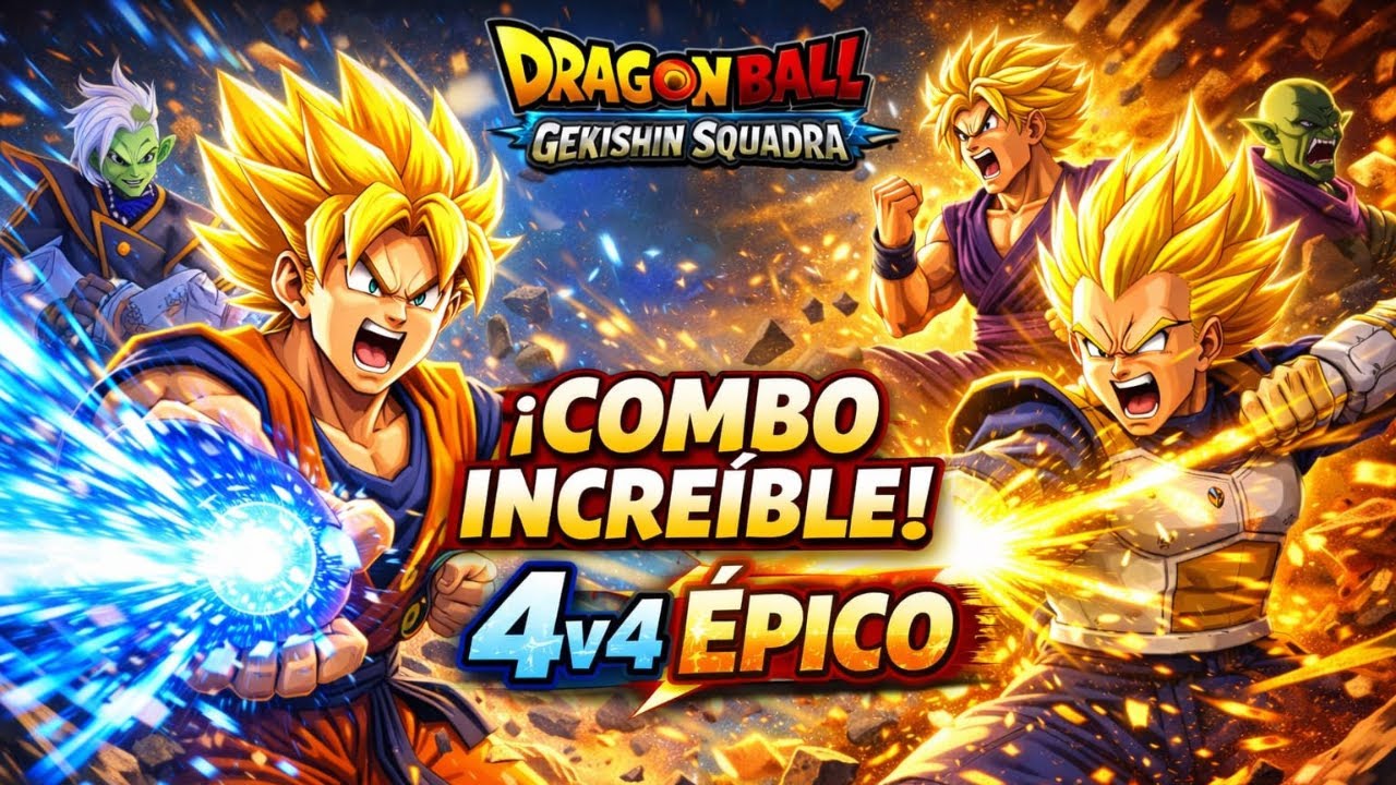 Probando DBZ GEKISHIN SQUADRA 🐉, pero por primera vez en el canal 😱