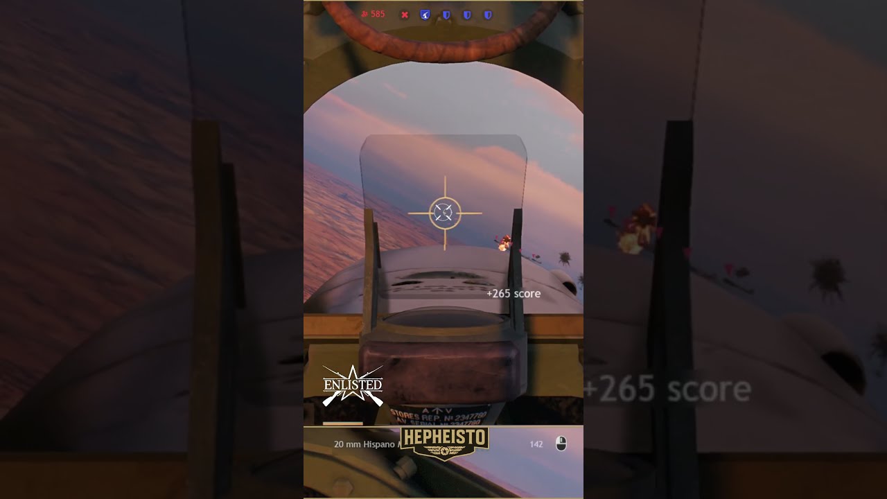 Enlisted BR2 Allies ✈️ Spitfire Eliminates All Ju 88 A-1 