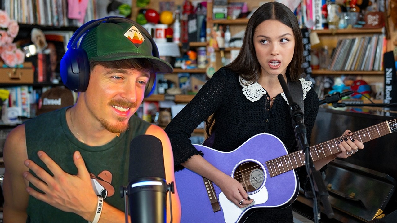 Olivia Rodrigo GUTS Tiny Desk Concert FIRST REACTION