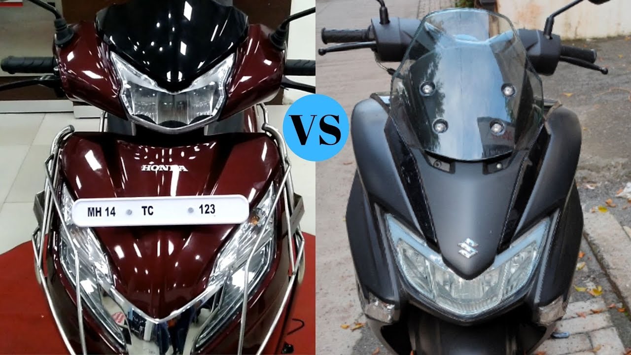 Honda Activa 125 BS6 VS Suzuki Burgman Street 125 || Which one to buy?