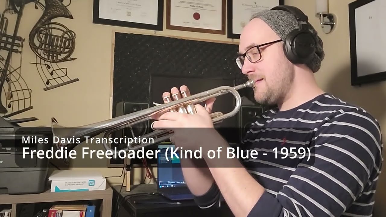 Miles Davis Transcription - Freddie Freeloader from Kind of Blue
