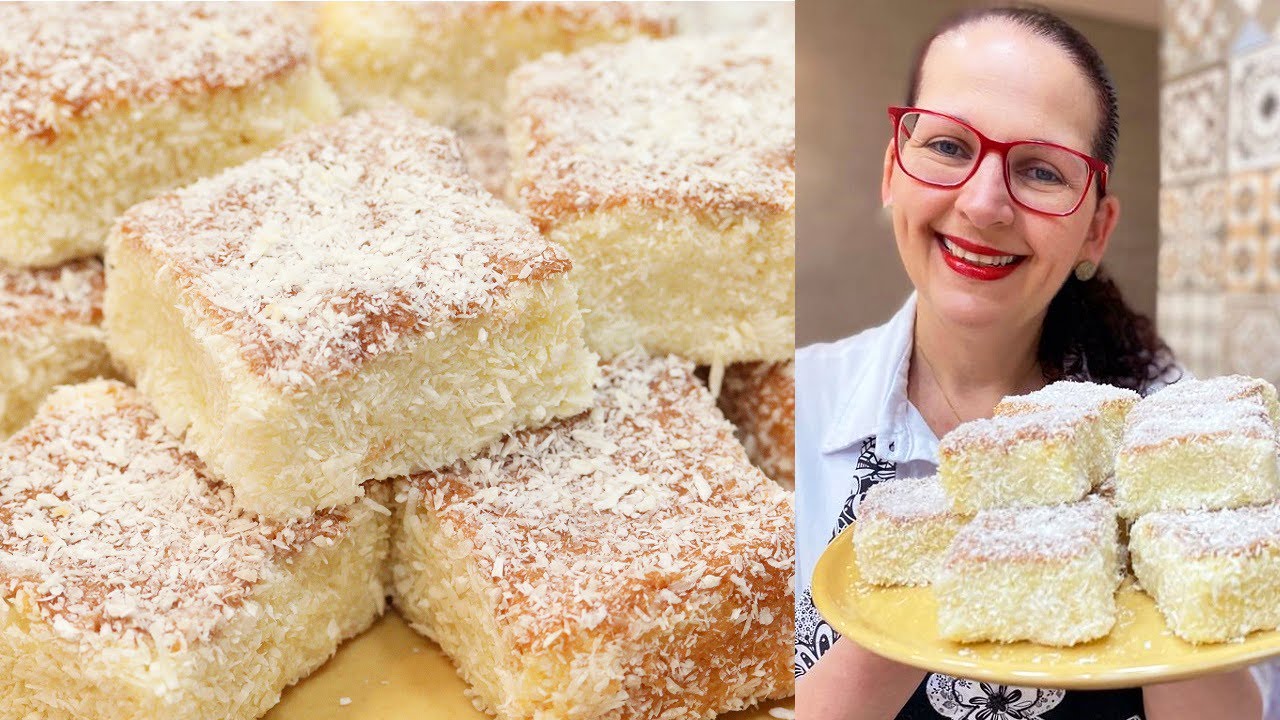 ESSE BOLO GELADO DE COCO VAI FAZER VOCÊ SUSPIRAR DE TÃO DELICIOSO! FOFINHO E FÁCIL! Isamara Amâncio