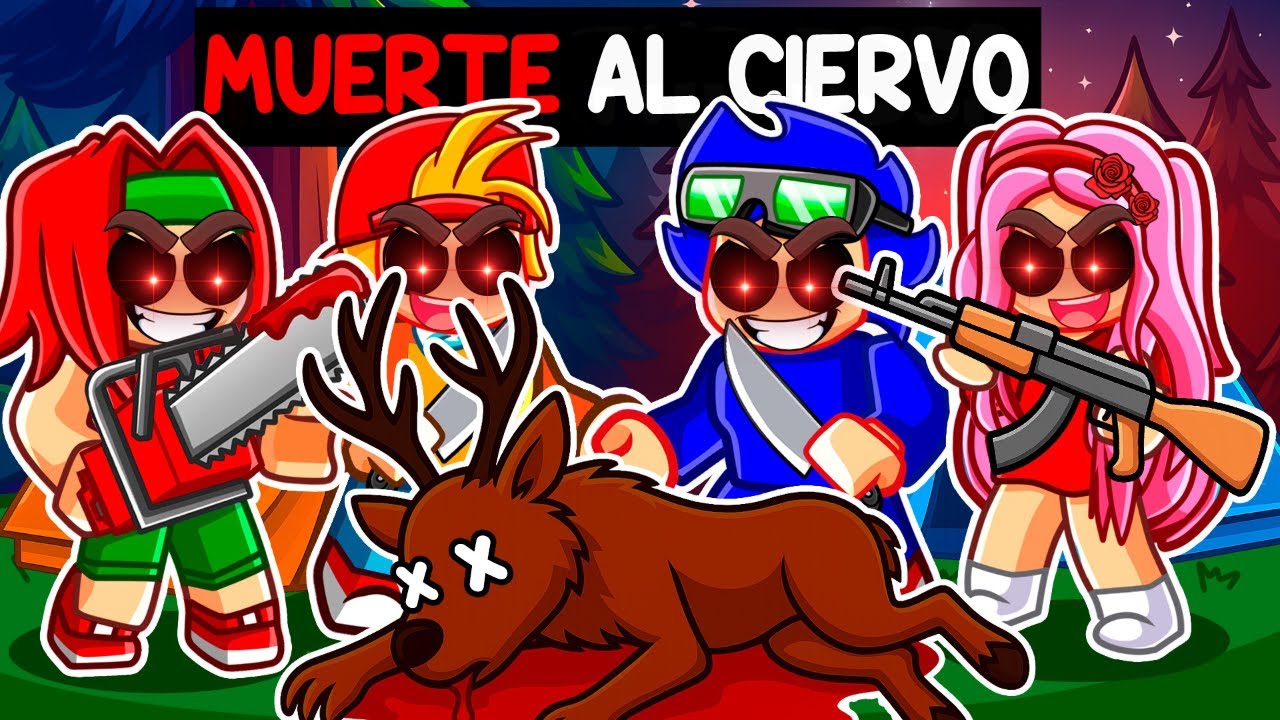 Matamos al CIERVO Monstruo en 99 NOCHES en el Bosque en Roblox!