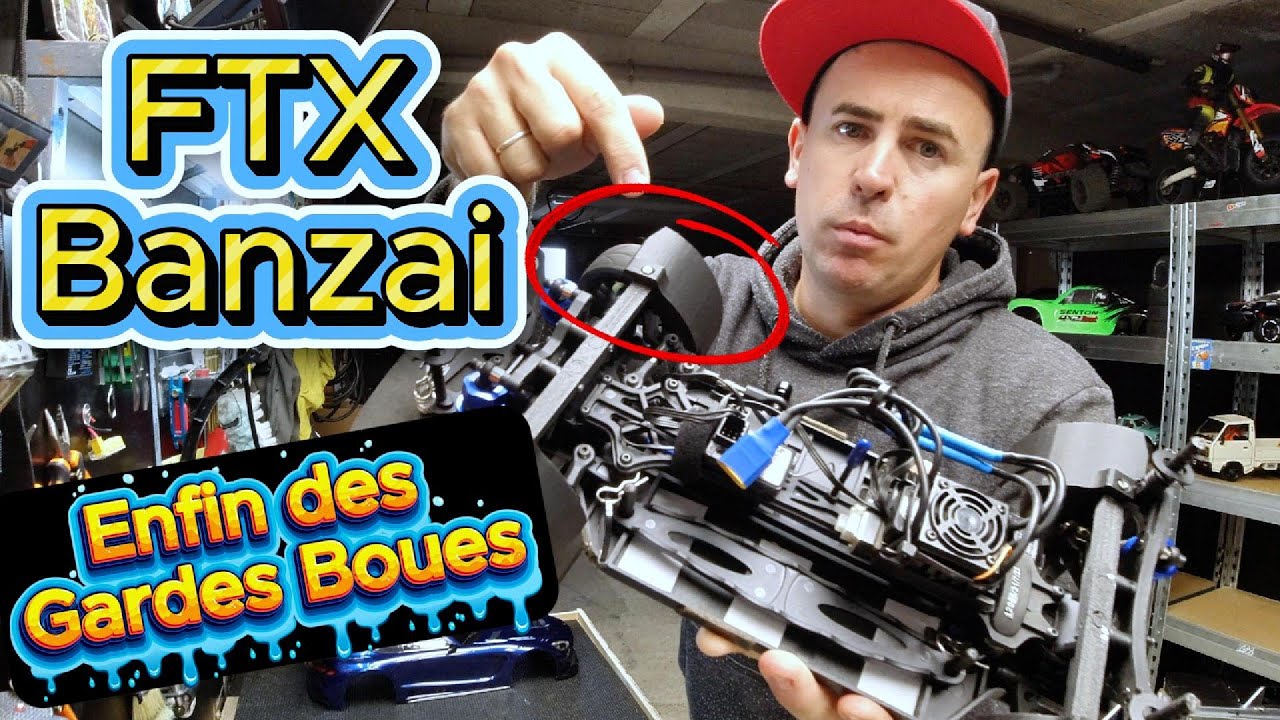 FTX Banzai | Enfin des Gardes Boues | TUTO Adaptation facile