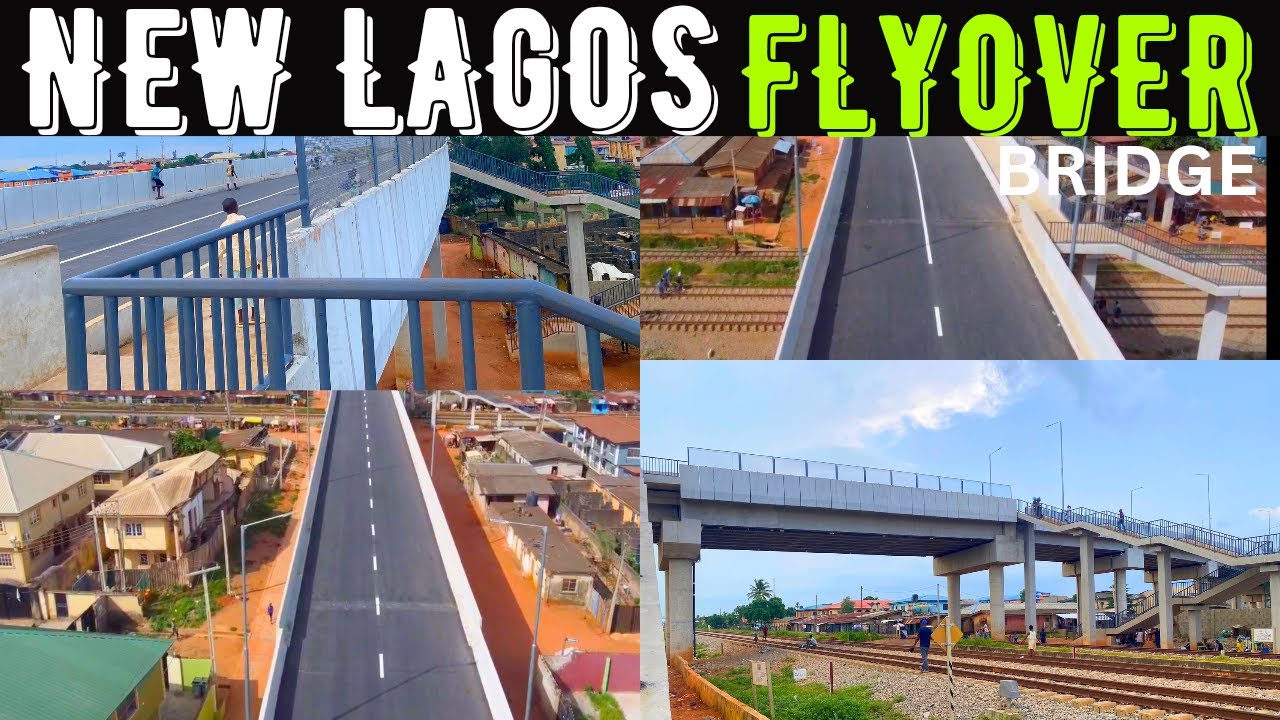 New Lagos infrastructure development road project The Iju flyover bridge