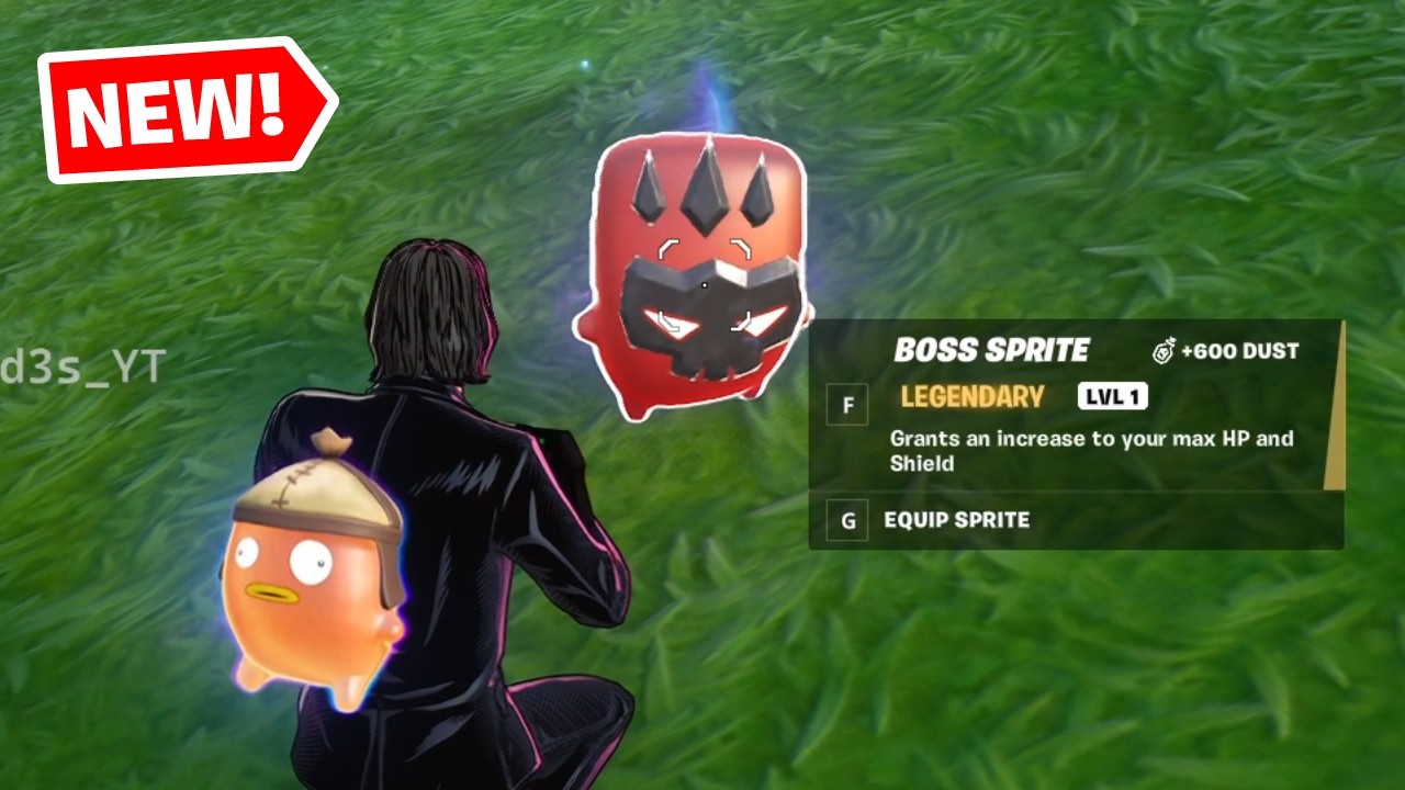 How to EASILY get Boss Sprite in Fortnite