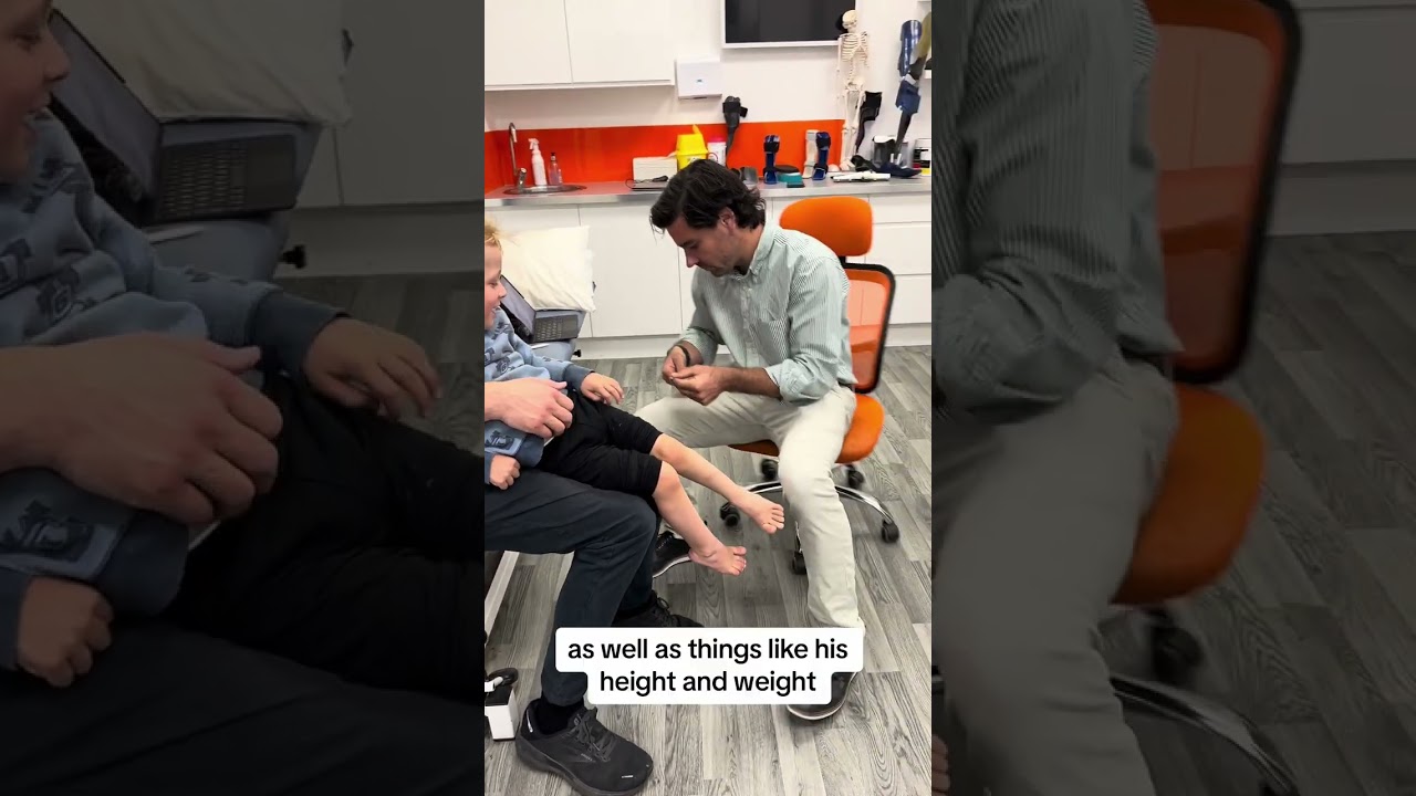 AFO assessment for cerebral palsy patient pre-SDR surgery
