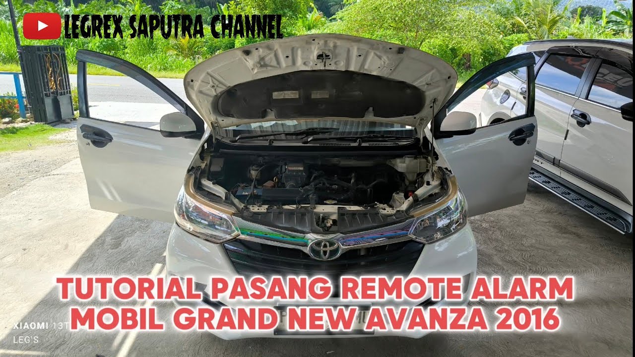 GRAND NEW AVANZA 2016 | Pasang Alarm remote universal