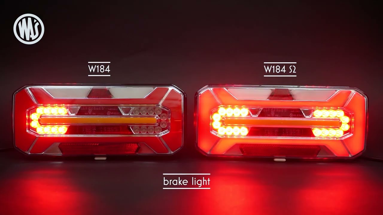 WAŚ - W184 S2 & W185 S2 differences between lamps W184 & W185