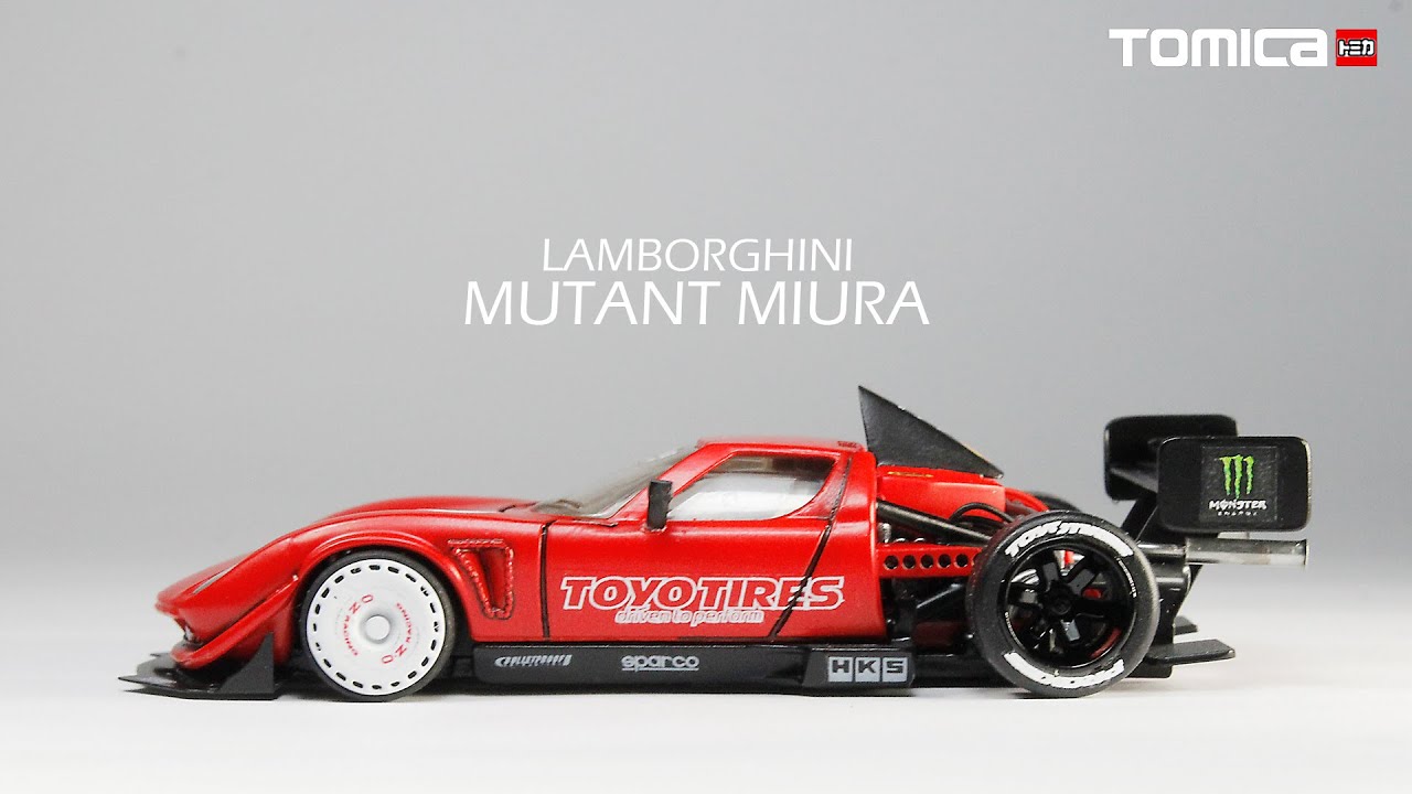 MUTANT LAMBORGHINI MIURA   TOMICA DIECAST CUSTOM RESTORATION