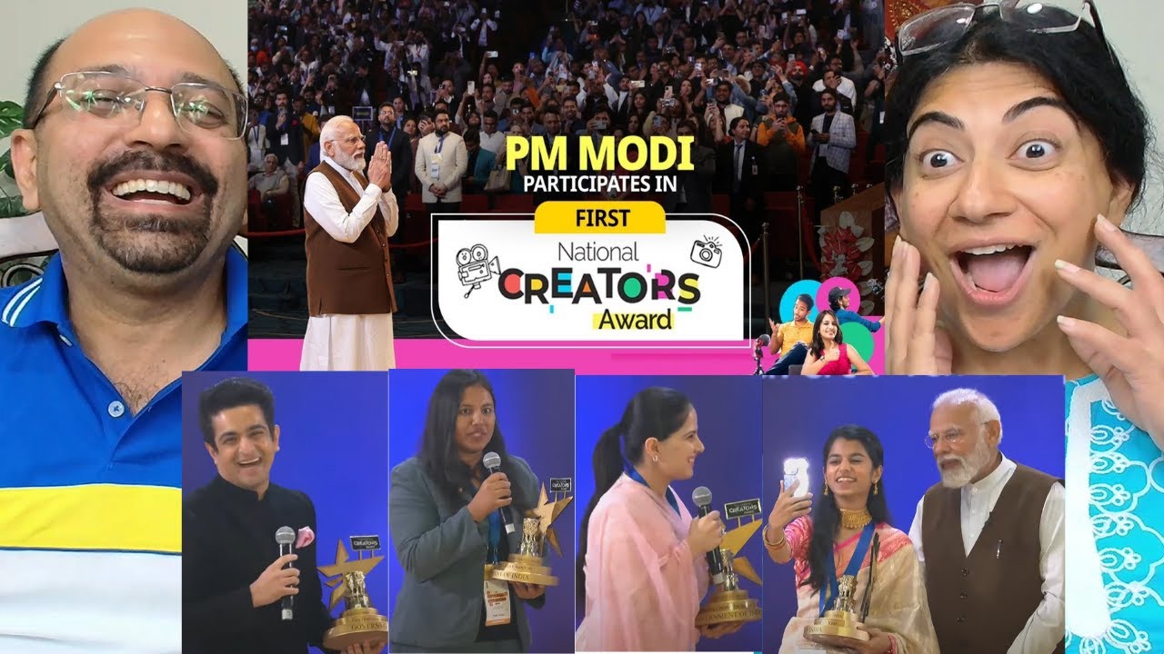 PM Modi Live 😍| National Creators Awards 2024 Live | Live from Bharat Mandapam, New Delhi 😁