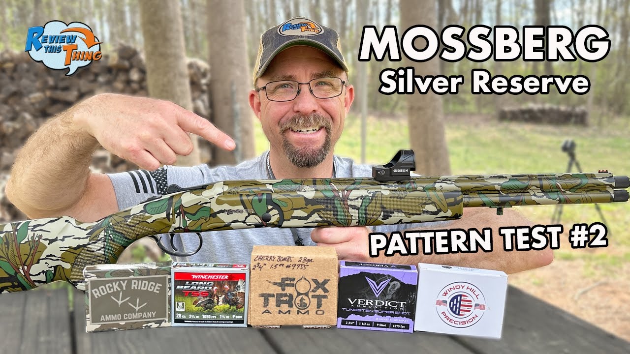 Mossberg Silver Reserve Eventide Pattern Test #2 - Will These Shoot Better?