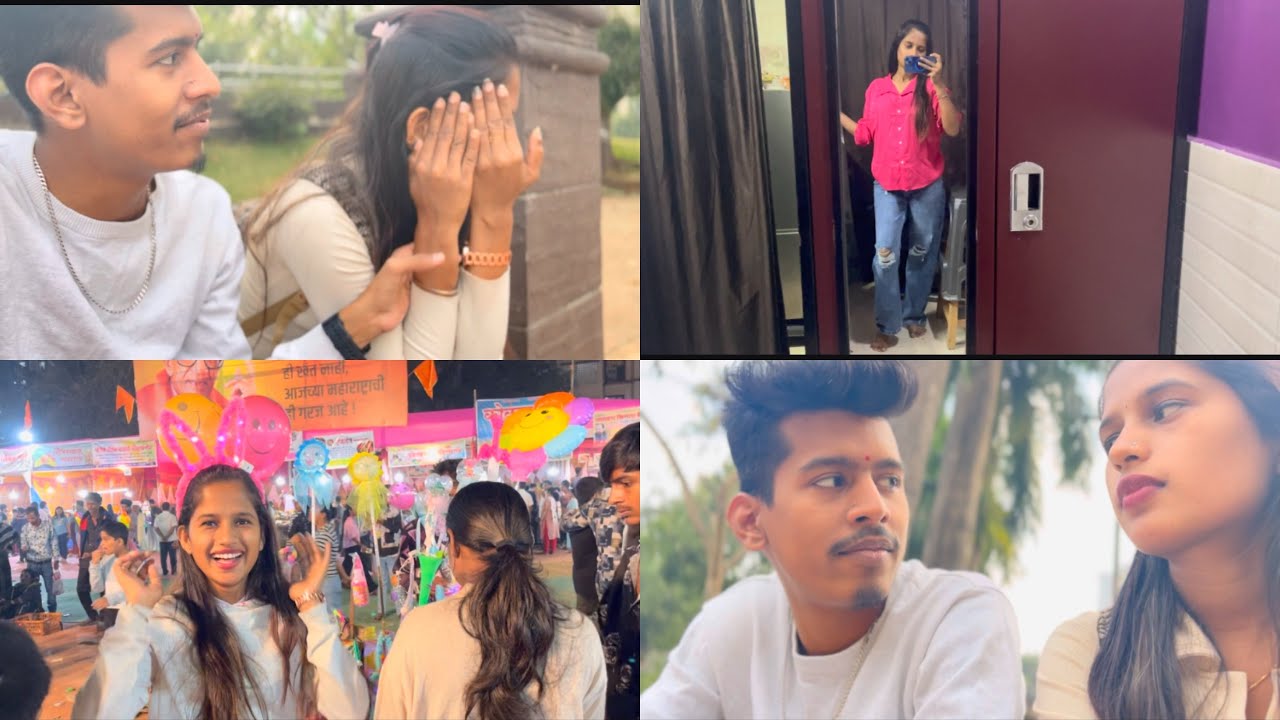Aamchi zali bhadan 😤😭/ mi Keli shopping 🛍️/ aamhi gelo jatra madhe 🥳🥳// meesho outfit 😍/ #youtube