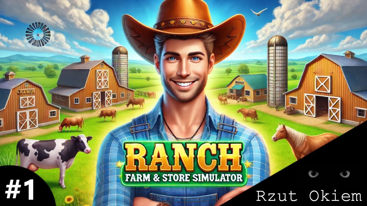 Ranch Farm and Store Simulator PL#1- Dzik nam nie da spokoju