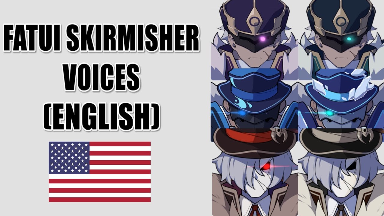 Genshin Impact - Fatui Skirmisher Voices (English)
