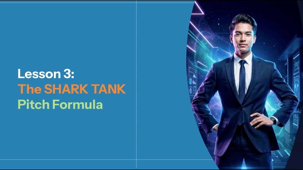 How to Pitch an Idea Through Public Speaking | The SHARK TANK Pitch Formula 🦈