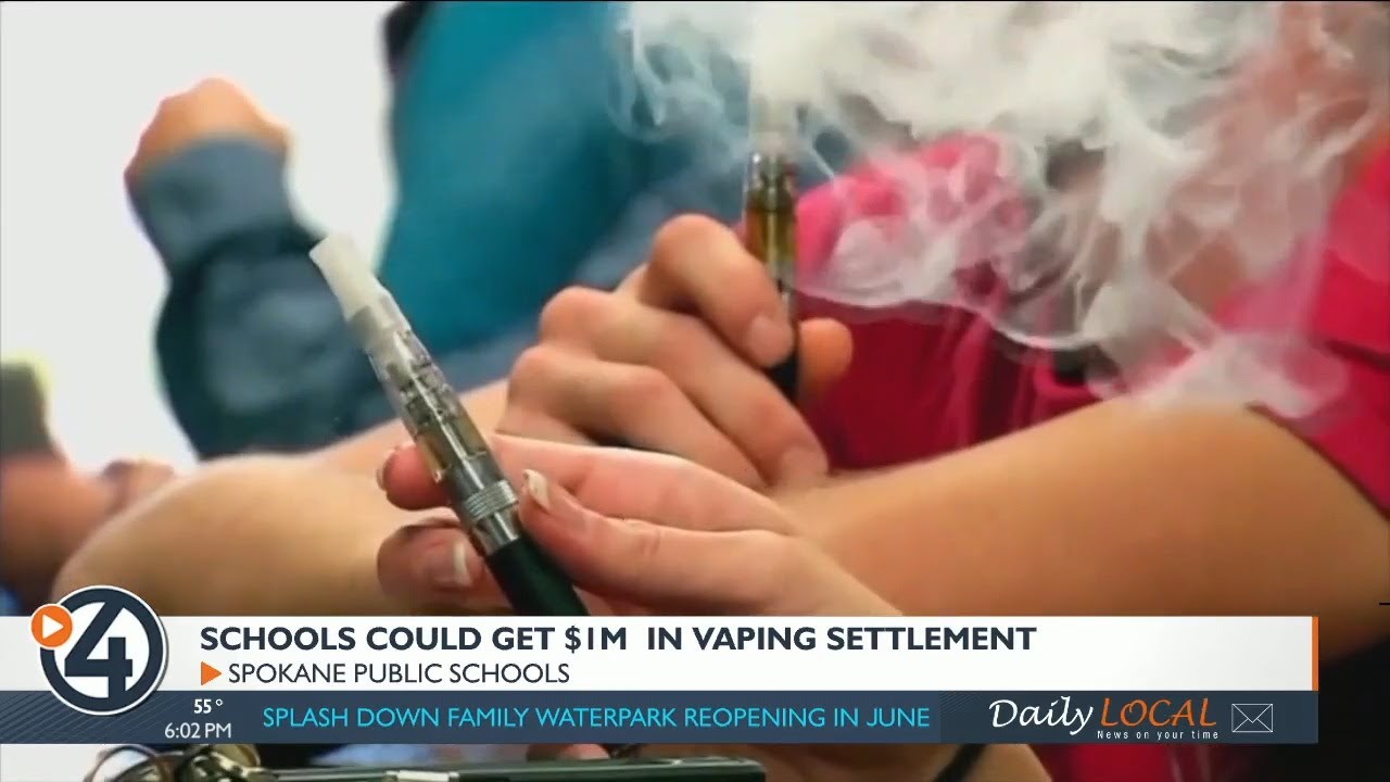 Spokane Schools could get $1 million in settlement with vaping company