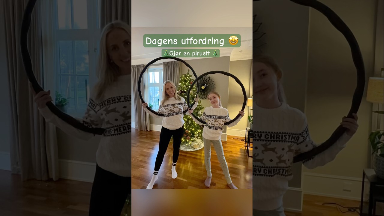 Dagens utfordring er klar🤩