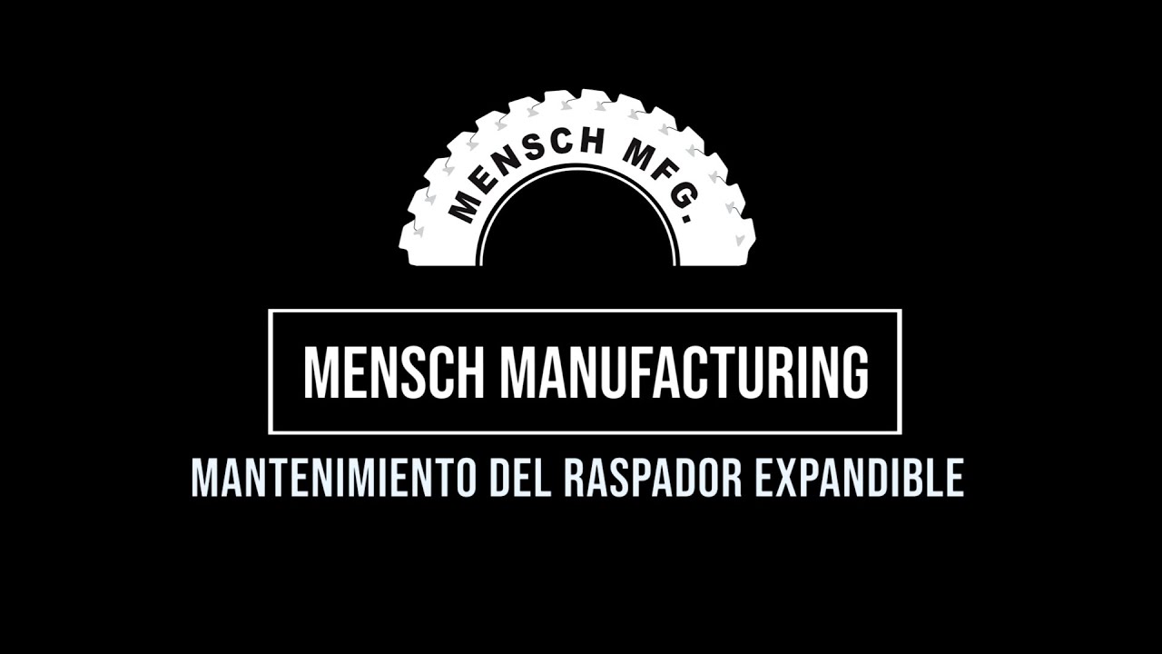 Expandable Scraper Maintenance (Spanish) mantenimiento de raspadores expandibles