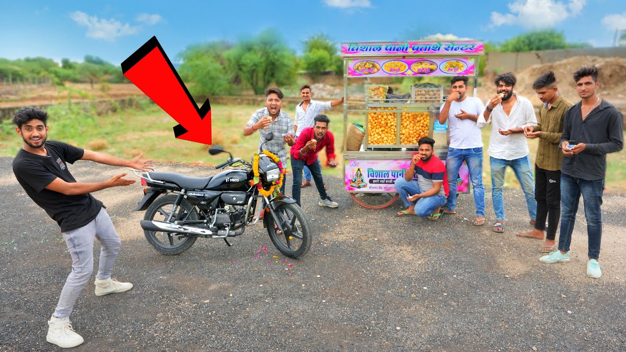 World Biggest Pani Puri Challenge - Winner Get New Bike