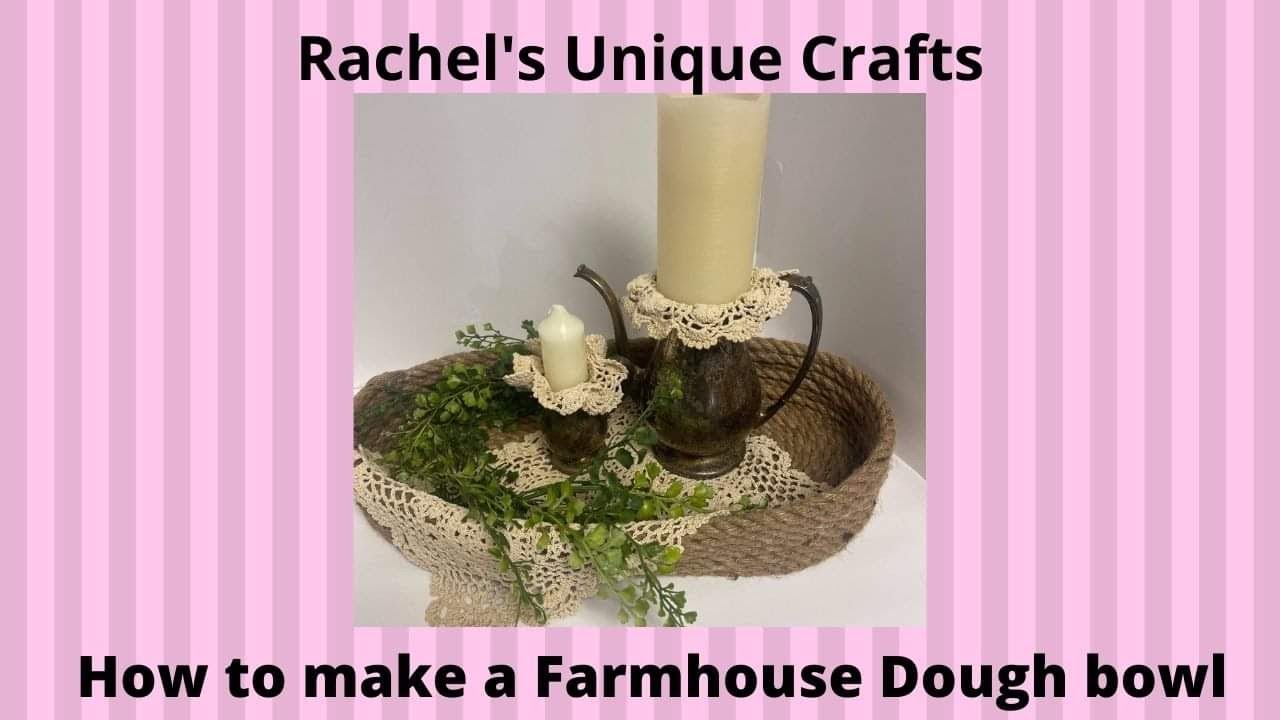 Want to learn how to make a Dough Bowl out of jute