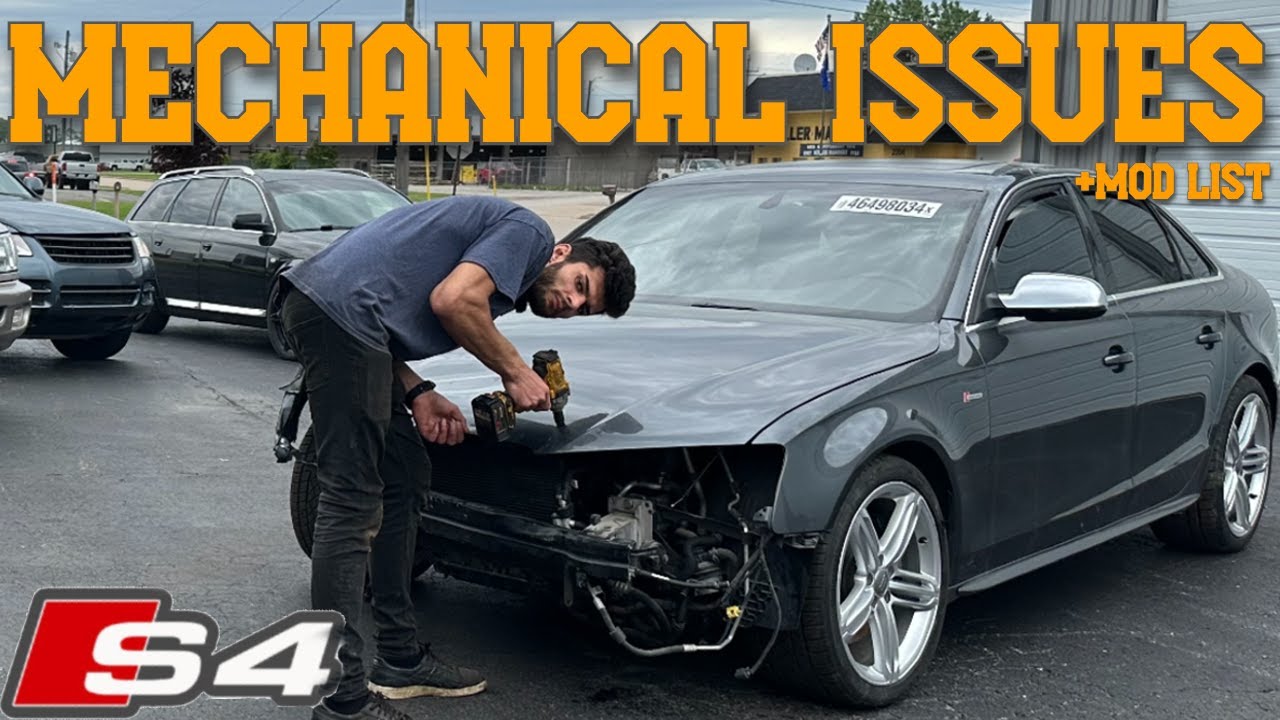 Rebuilding the Cheapest, Modified B8.5 S4 from Copart. First Drive