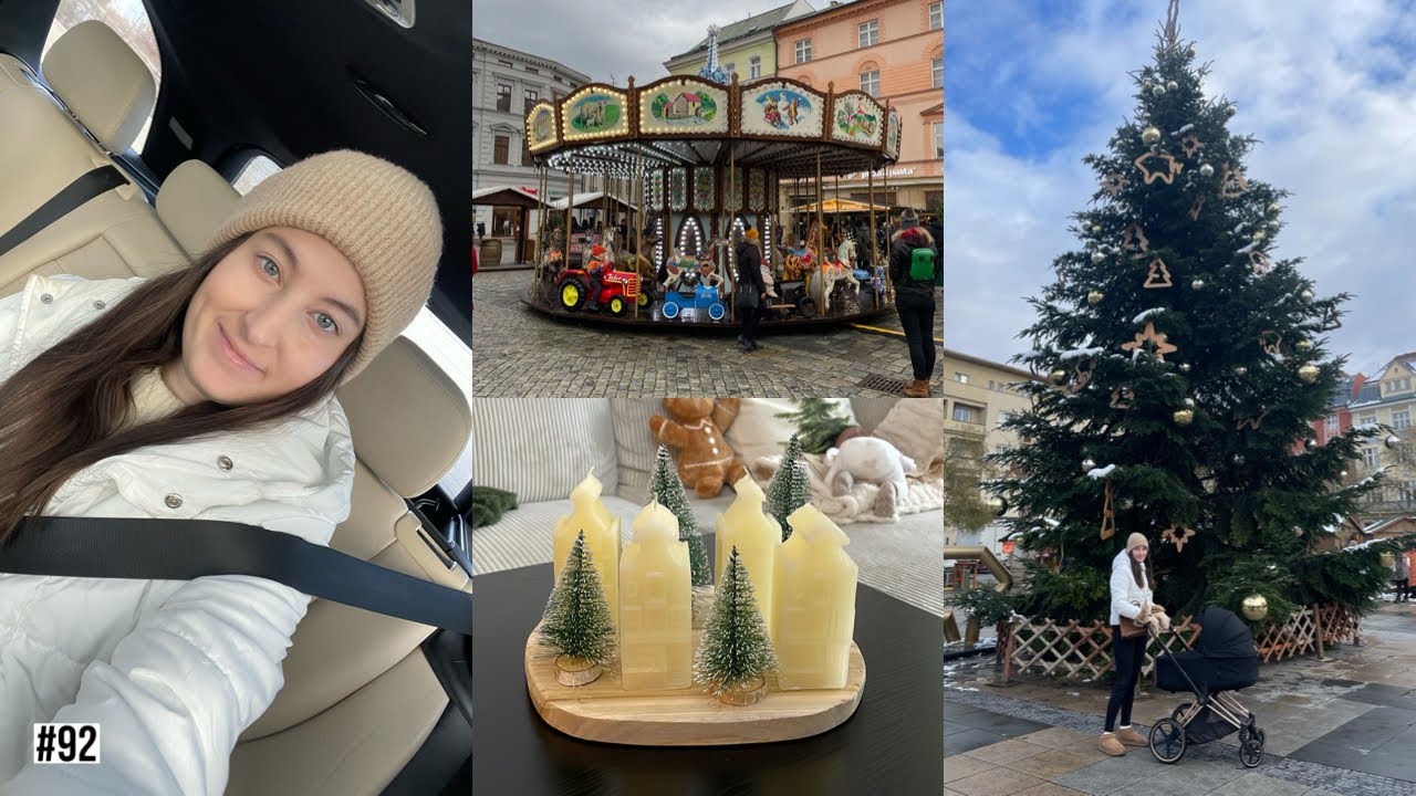 VLOGMAS🎄/ Vyrábím adventní věnec,nové vlasy,vánoční trhy Olomouc a Ostrava