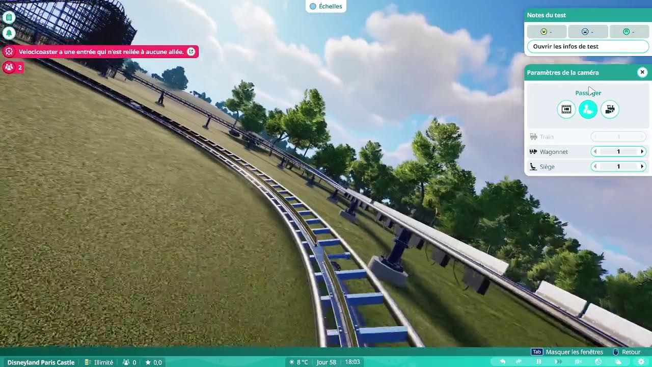 Sa joue a planet coaster 2 avec vous!!!