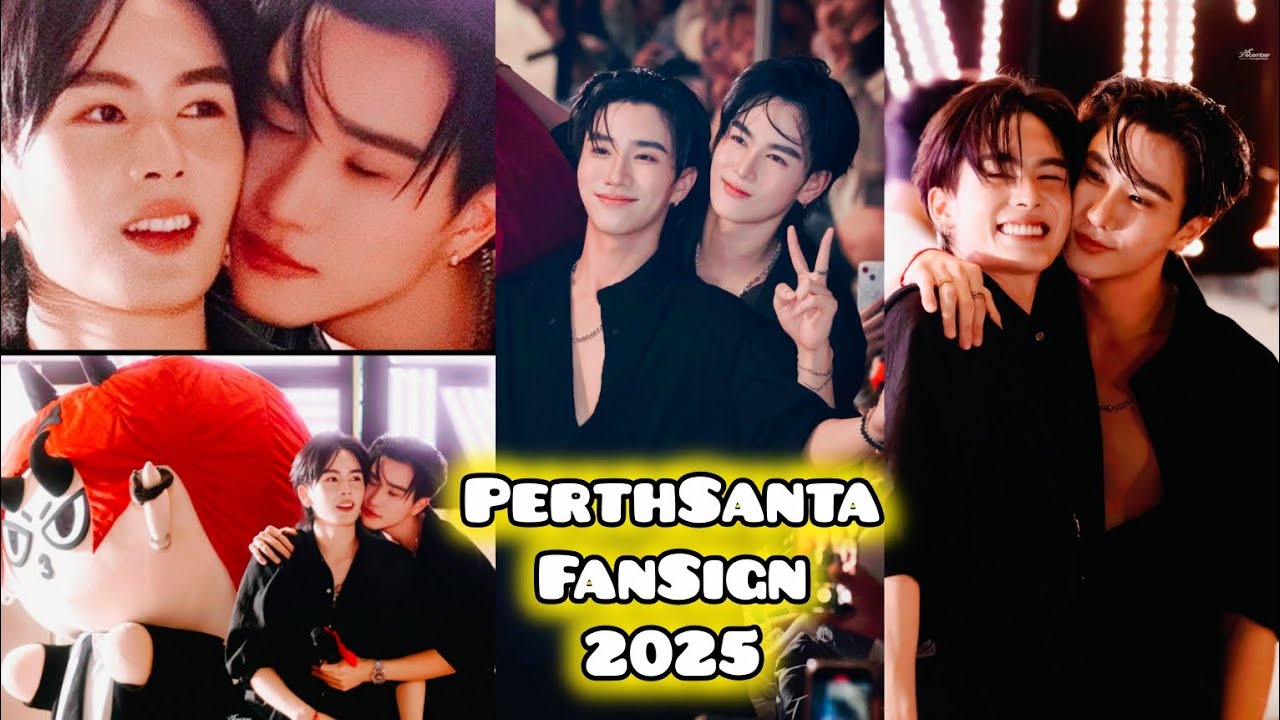 🖤PerthSanta FanSign 2025🤍 #perthsanta #เพิร์ธแซนต้า #santapp #perthppe #blkiss #gmmtv