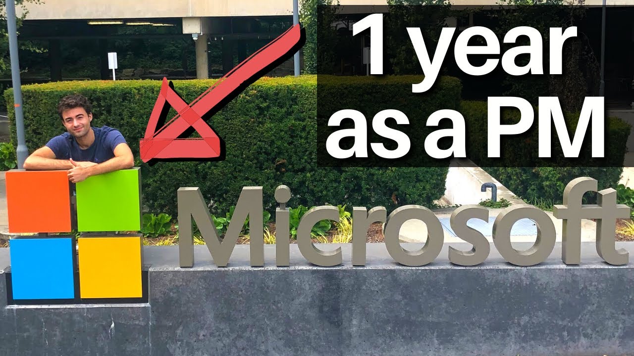1 Year at Microsoft (as a Program Manager)