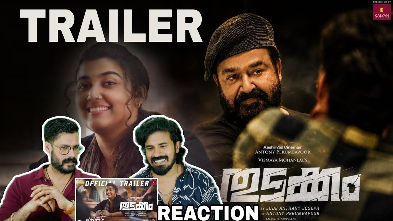 Thudakkam Official Trailer Reaction | Vismaya Mohanlal Jude Anthany Joseph Joe Entertainment Kizhi