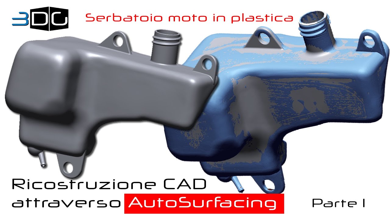Geomagic Design X. Come accelerare il Reverse Engineering sfruttando l'Autosurface. Parte 1
