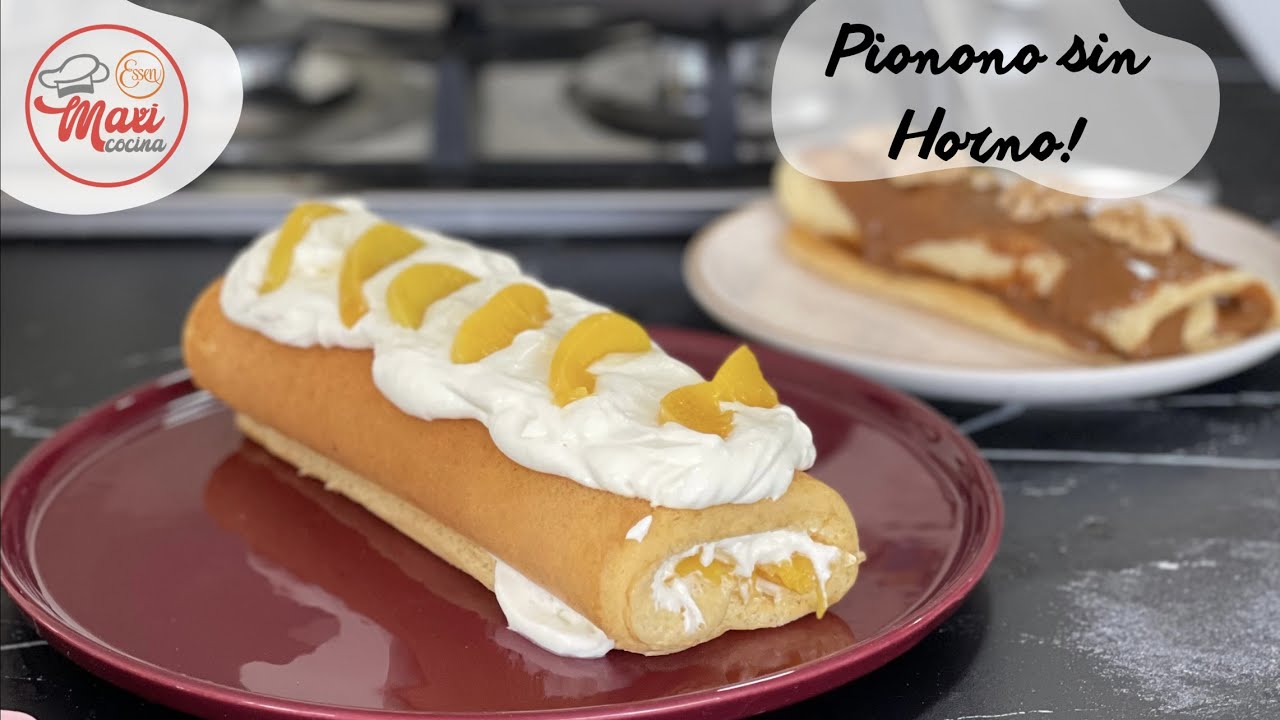 Pionono fácil sin horno en tu essen