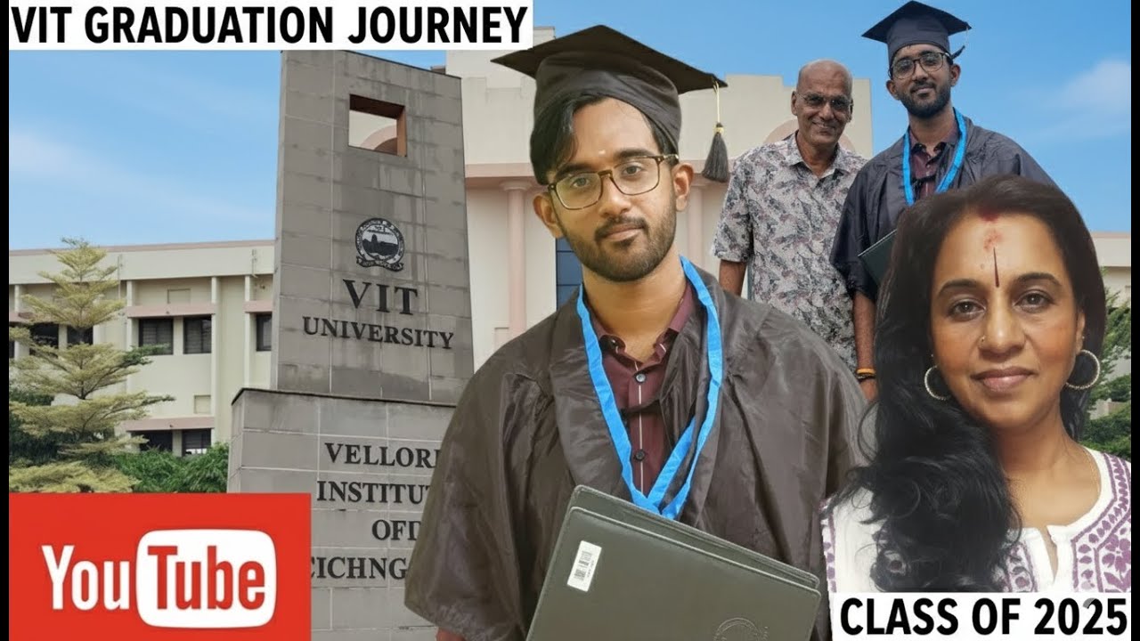 Happy Moments..Vishnu's M Tech Convocation at VIT |vijilekshmi trivandrum 