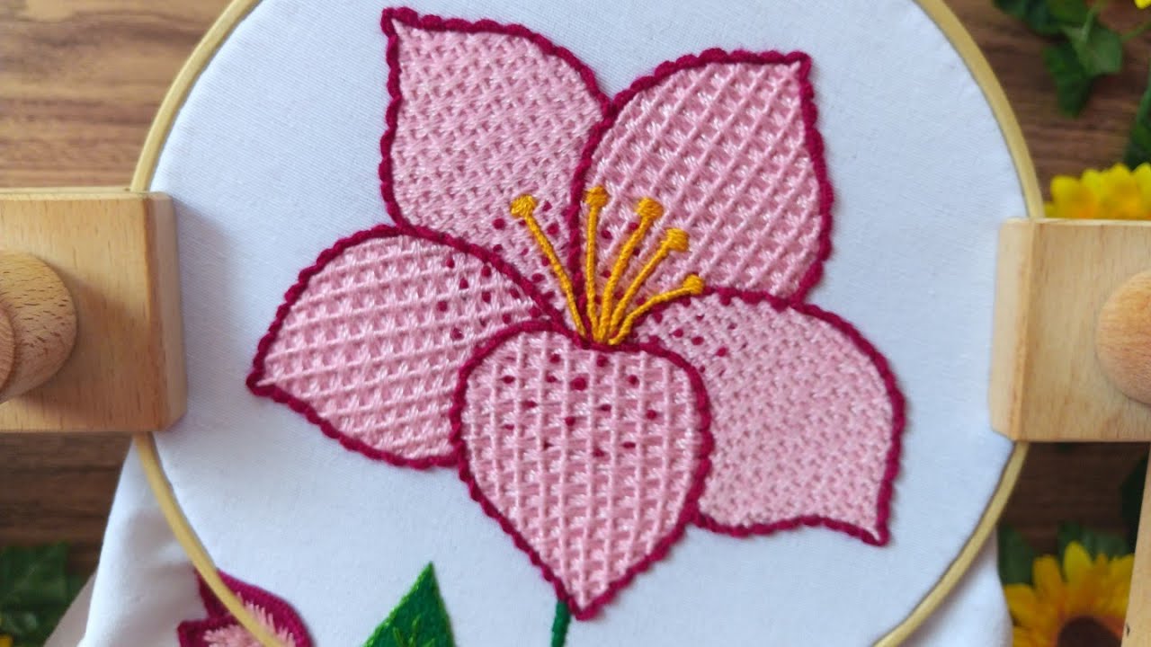 Maravillosa puntada!!! 😍Ideal para rellenar tus bordados !!